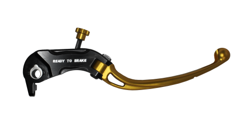 Brake lever ACCOSSATO aluminium, master cylinder zlato