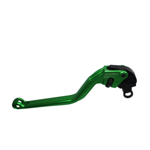 Clutch Lever ACCOSSATO ESM069 fixed CNC-worked aluminium, green
