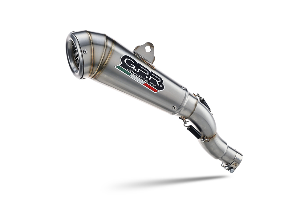 Slip-on exhaust GPR POWERCONE EVO HU.59.PCEV Brushed Stainless steel