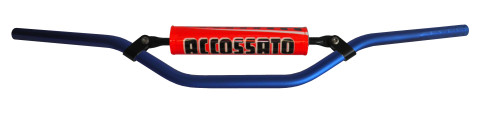 Handlebar ACCOSSATO aluminium, 22 mm plavi