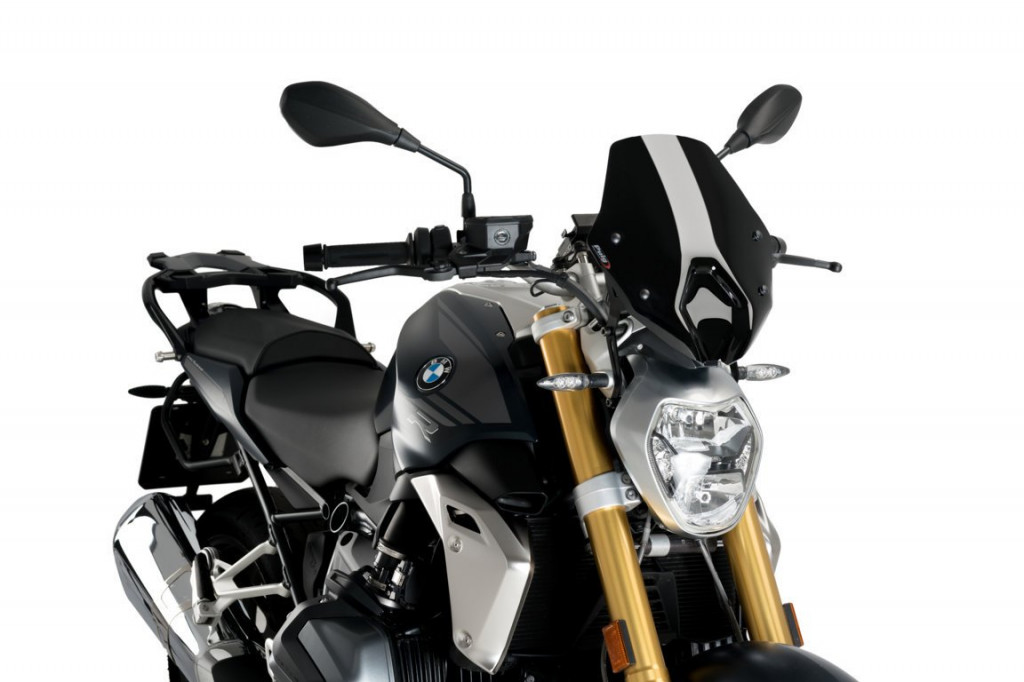 Windshield PUIG NEW GEN. SPORT 3624N Crni