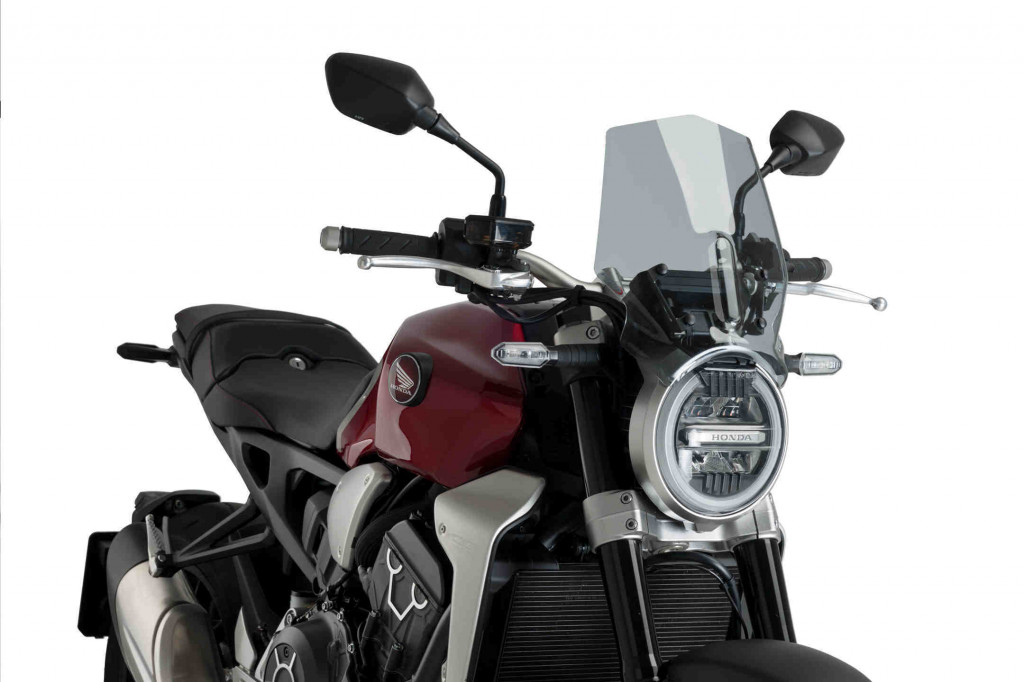 Windshield PUIG NEW GEN. SPORT 9748H smoke