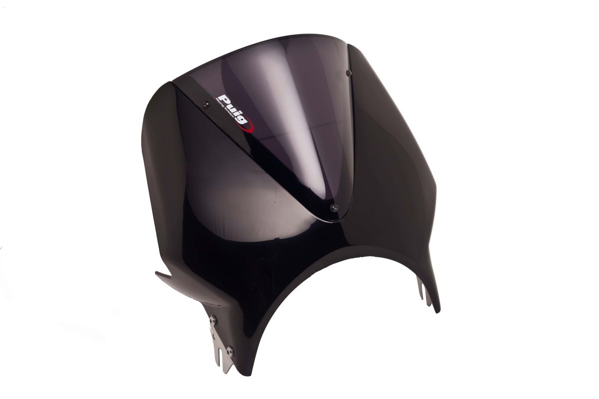 Windshield PUIG RETROVISIONS 003NF Crni dark smoke