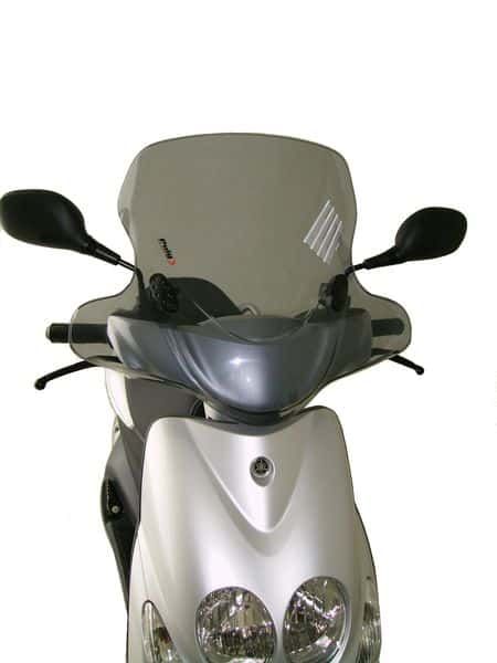 Windshield PUIG CITY TOURING 4926H smoke for YAMAHA YN 50 Neo´s 2009-2019, YAMAHA YN 50 Neo´s 4T   2021-2023