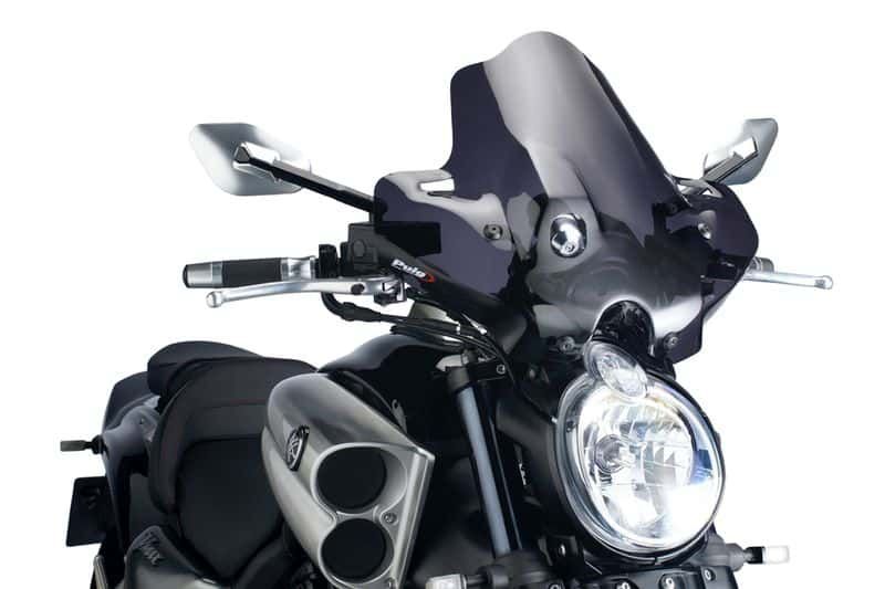 Windshield PUIG NEW GEN. SPORT 4952F dark smoke