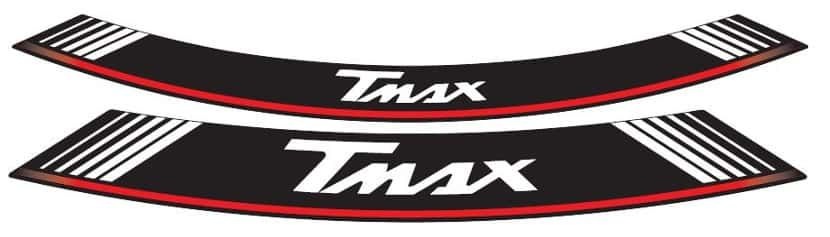 Rim strip PUIG T-MAX 5532P silver set of 8 rim strips