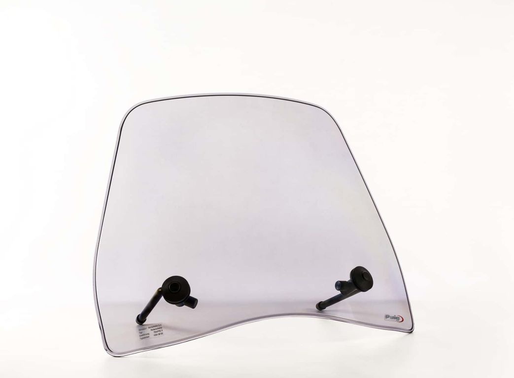 Windshield PUIG TRAFIC 5595H smoke for APRILIA Sportcity One 125 2008-2012, APRILIA Sportcity One 50 2008-2012