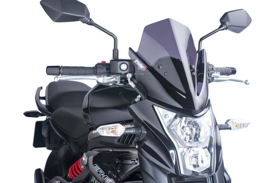 Windshield PUIG NEW GEN. SPORT 5997F dark smoke
