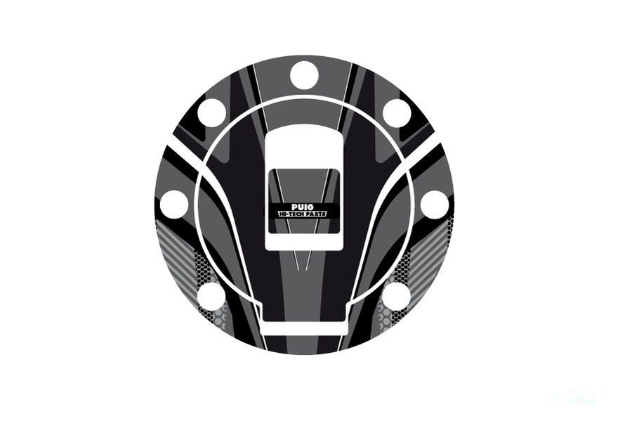 Fuel cap cover PUIG RADIKAL 6322U grey
