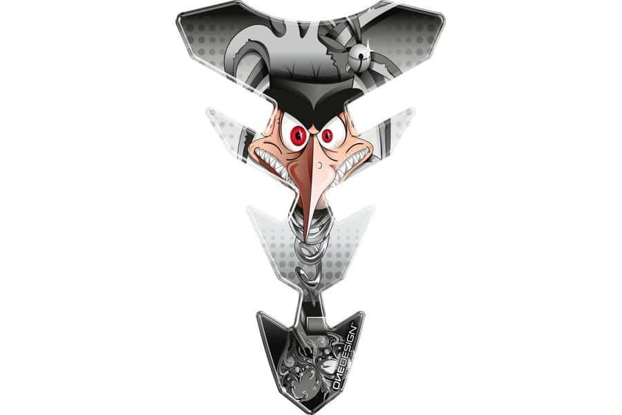 Tank pad PUIG JOKER 6496U grey