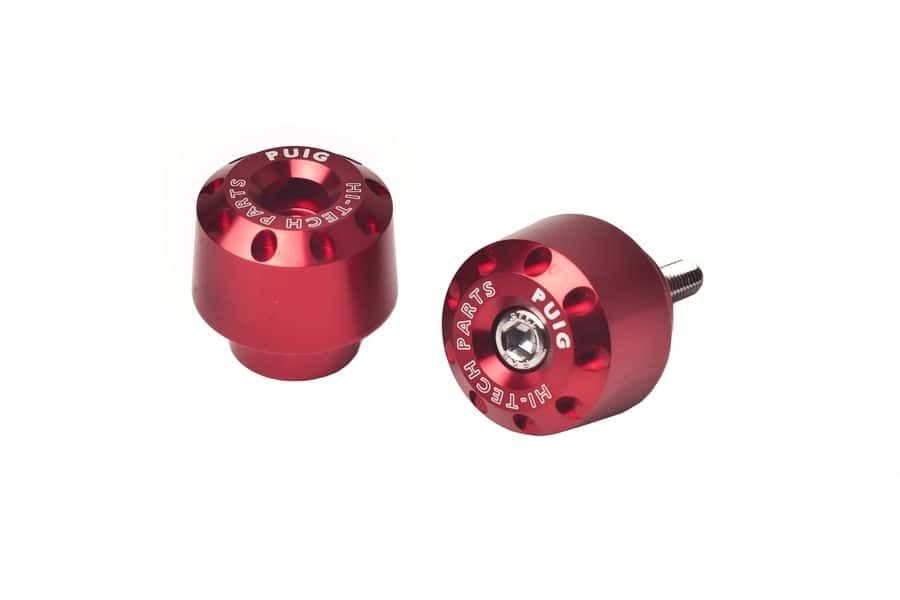 Bar ends PUIG SHORT 6891R crven