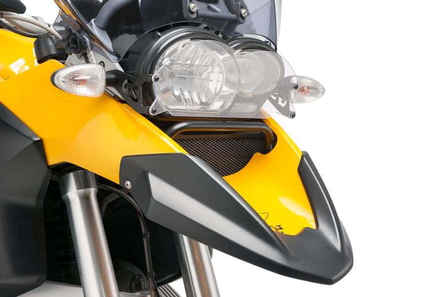Headlight protector PUIG 7577W transparent for BMW R 1200 GS 2004-2012, BMW R 1200 GS Adventure 2006-2013
