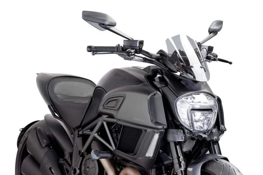 Windshield PUIG NEW GEN. SPORT 7592H smoke