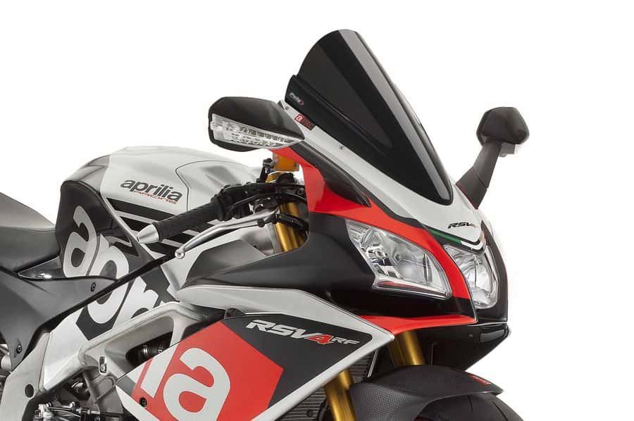 Windscreen PUIG RACING 7614N Crni