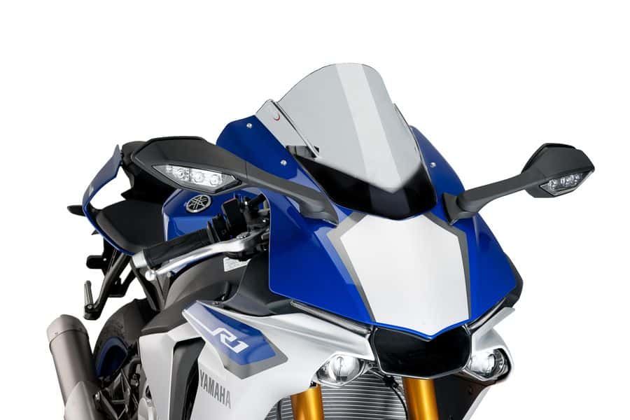 Windscreen PUIG RACING 7648W transparent