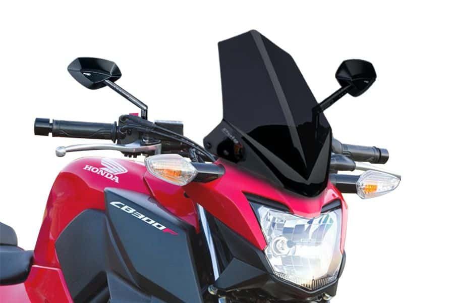 Windshield PUIG NEW GEN. SPORT 7655F dark smoke