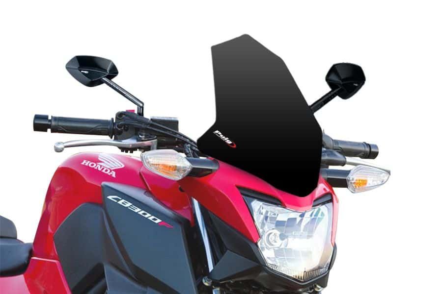 Windshield PUIG NEW GEN. SPORT 7655N Crni