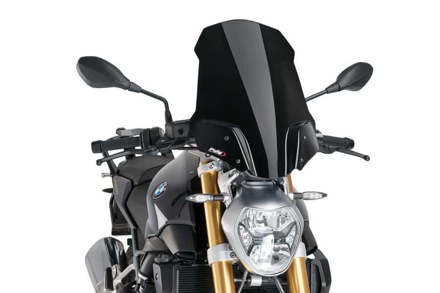 Windshield PUIG NEW. GEN TOURING 8110N Crni