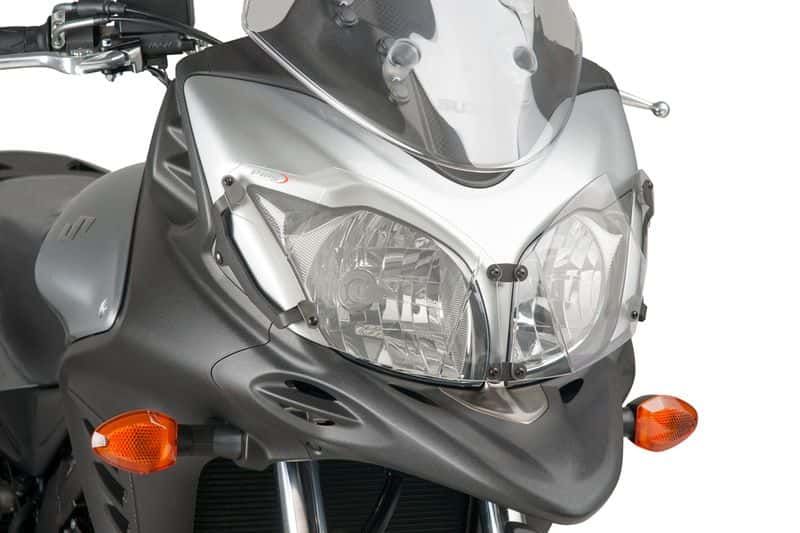 Headlight protector PUIG 8125W transparent