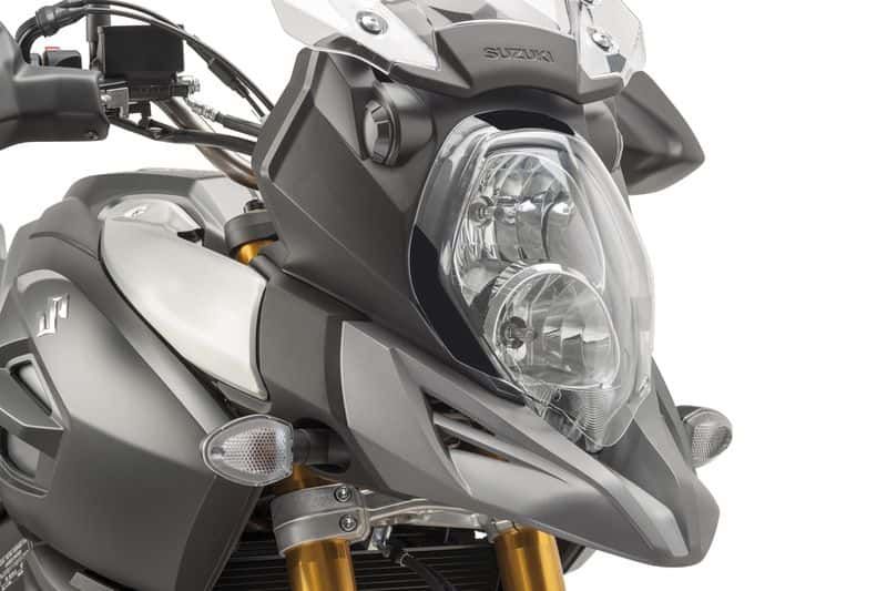 Headlight protector PUIG 8126W transparent for SUZUKI DL 1000 V-STROM 2015-2017