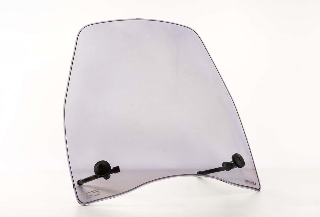 Windshield PUIG URBAN 8478H smoke for SYM Symphony 50 2011-2019, SYM Symphony 125 2011-2019