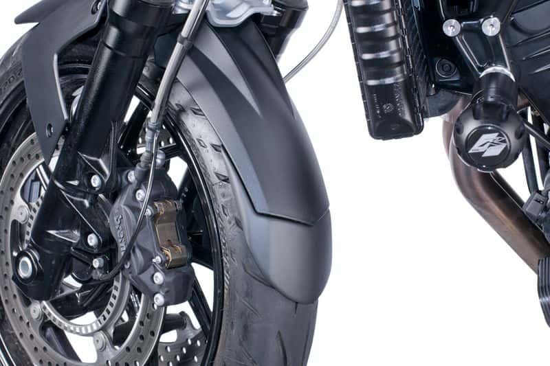 Front fender extension PUIG 9020N Crni