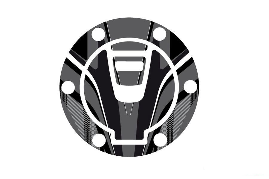 Fuel cap cover PUIG RADIKAL 9447U grey