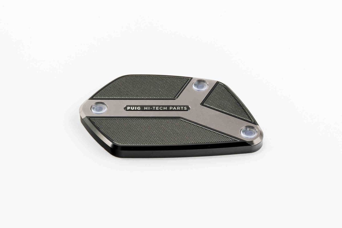 Brake tank cover PUIG 9530P silver