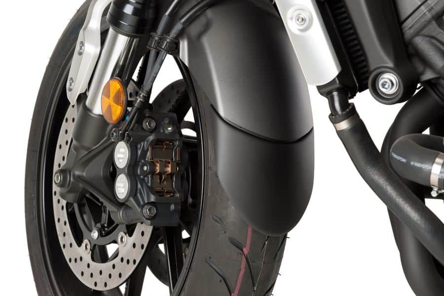 Front fender extension PUIG 9934N Crni