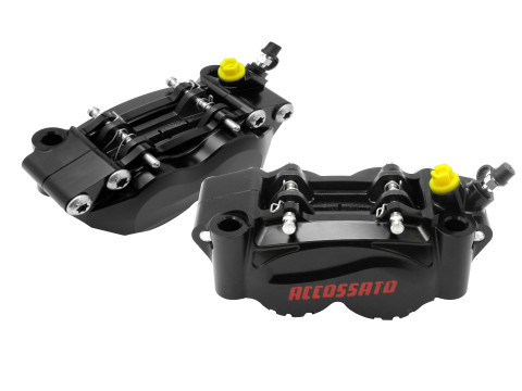 Radial Billet 2-piece Caliper ACCOSSATO PZ011 - distance 100 mm Piston in aluminium
