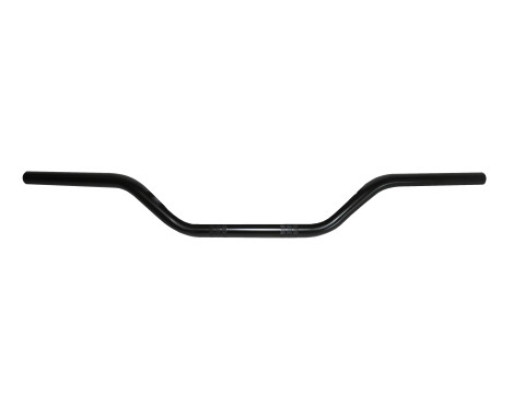 Handlebar ACCOSSATO HB024 Steel Made With Constant Diameter - 22 mm - With Bar Crni