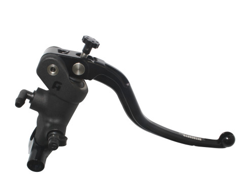 Radial brake master cylinder ACCOSSATO PC010 19 x 18 with fixed lever,black