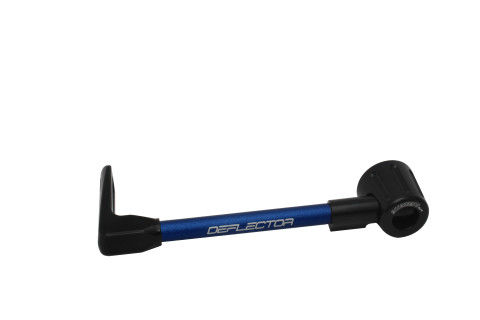 Lever guard ACCOSSATO DE002 with blue hose and joint left, aluminium