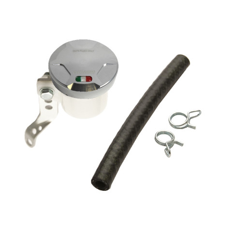 Mounting kit clutch fluid reservoir ACCOSSATO KITVP 15ml silver