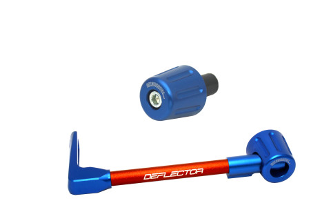 Lever guard in aluminium + right end ACCOSSATO DE005 with orange hose and joint left