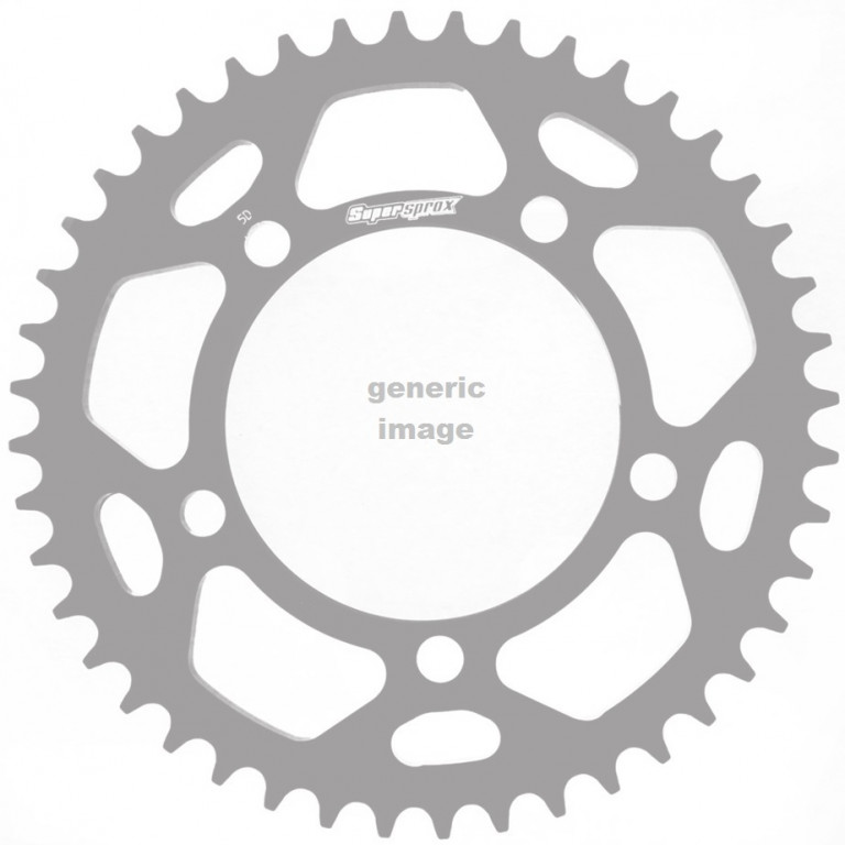 Rear ALU sprocket SUPERSPROX RAL-1306:40-BLK Crni 40T, 530