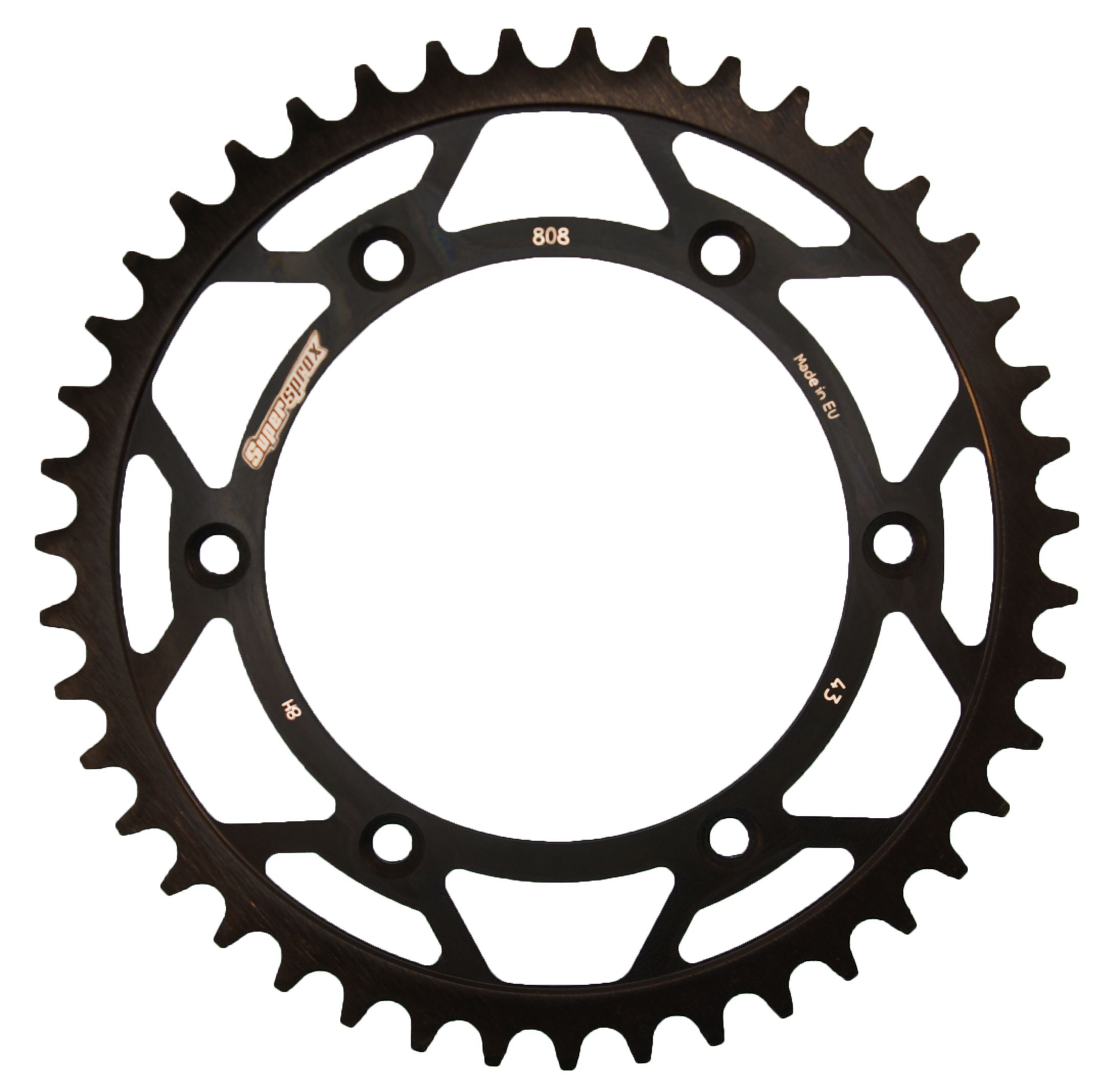 Lančenik zadnji SUPERSPROX RFE-808:43-BLK Crni 43T, 520
