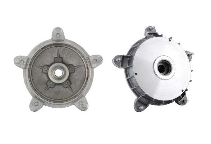 Brake drum RMS 225085021 rear