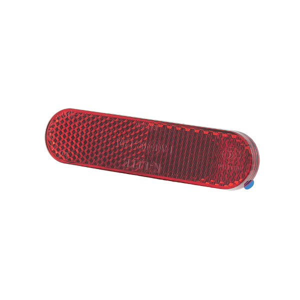 Rounded reflector RMS 246473031 92x25mm crven