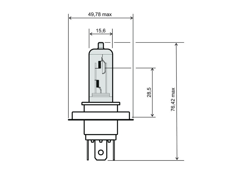 Lamp RMS 246510182 HS1 12V 35/35W