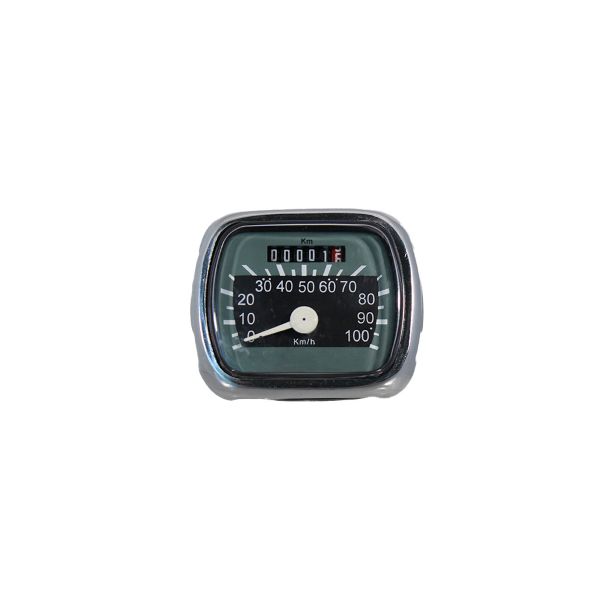 Speedometer RMS 163680017 black-green bottom