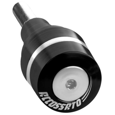 Crash pads ACCOSSATO TP022 with screw cover silver