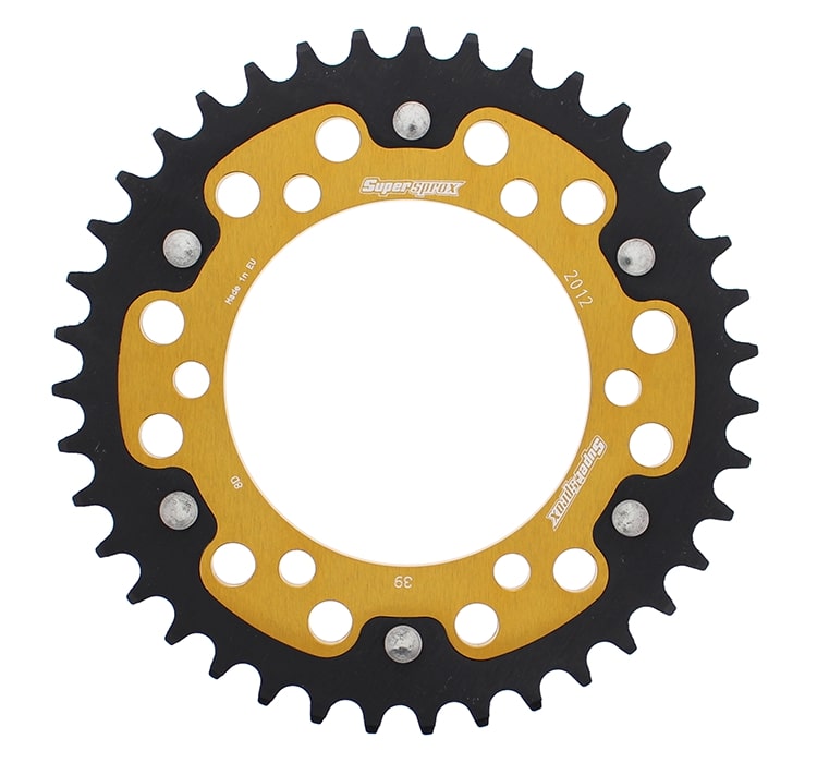 Lančenik zadnji SUPERSPROX STEALTH RST-2012:39-GLD zlato 39T, 525