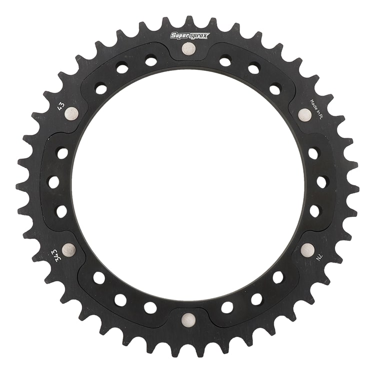 Lančenik zadnji SUPERSPROX STEALTH RST-343:43-BLK Crni