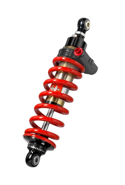 Monoshock BITUBO adjustable: hydraulic spring preload, rebound, length red spring