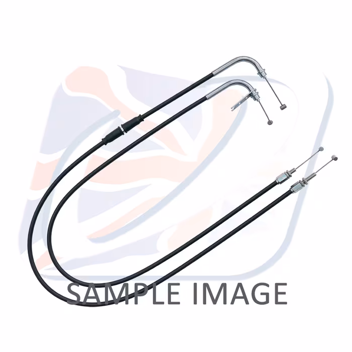Throttle cable (pair) Venhill S01-4-153 featherlight Crni
