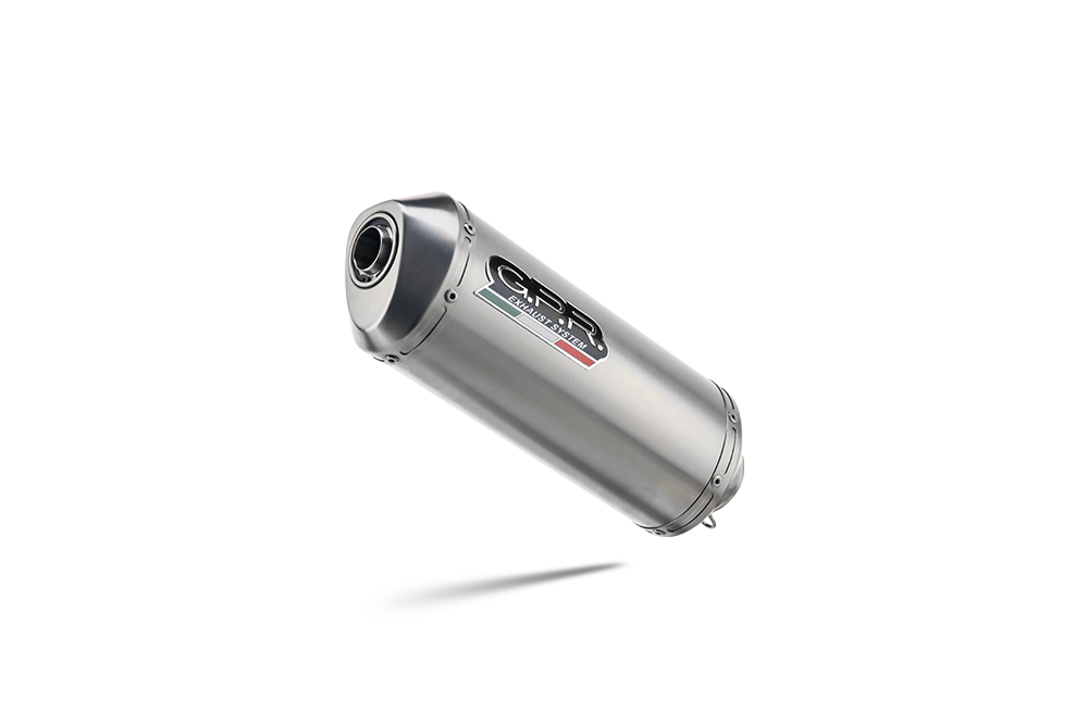 Slip-on exhaust GPR SATINOX BE.8.SAT Brushed Stainless steel