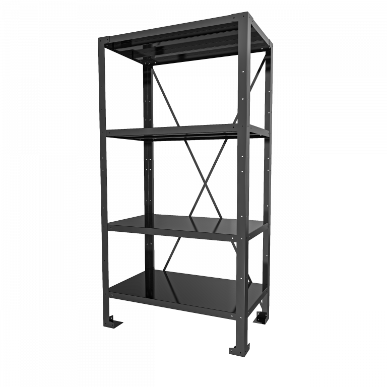 n°4 shelf module LV8 EQSC0807 Crni