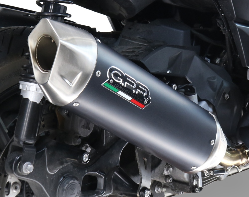 Slip-on exhaust GPR FURORE-X SCOOTER SCOM.155.FXSC Matte Black