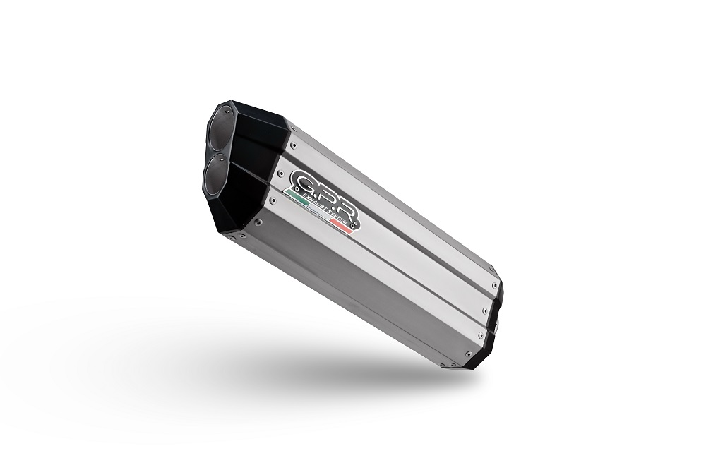 Slip-on exhaust GPR HYPER SONIC TITANIUM KTM.55.HYSOIN Brushed Titanium